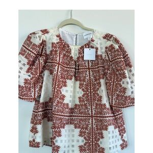 NWT Lavendar Brown Ivanna Top AND Della shorts $555 retail